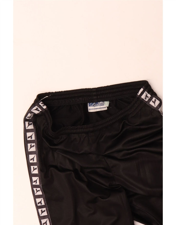 DIADORA Ženska prevelika trenirka s grafičkim motivima UK 10 Mala crna