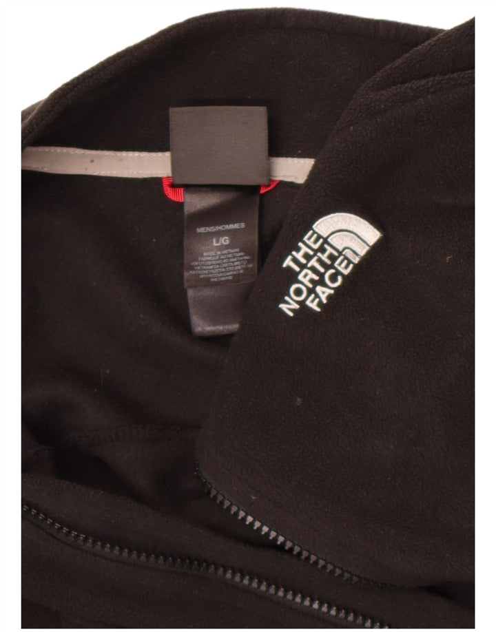 The North Face muška jakna s podstavom od flisa UK 40 veliki crni poliester