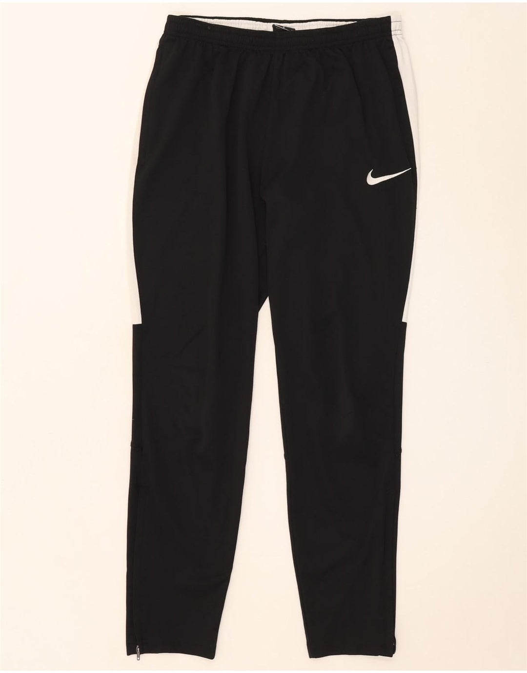 Nike muške Dri Fit hlače za trenirku srednje crne boje od poliestera