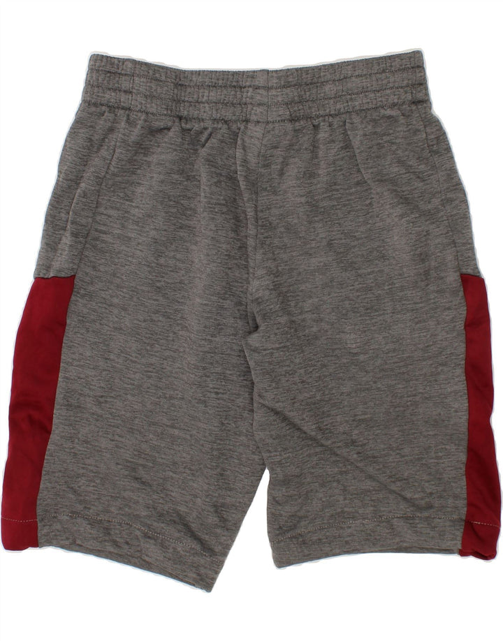 ADIDAS Boys Sport Shorts 10-11 Years Medium Grey Colourblock Polyester Vintage Adidas and Second-Hand Adidas from Messina Hembry 