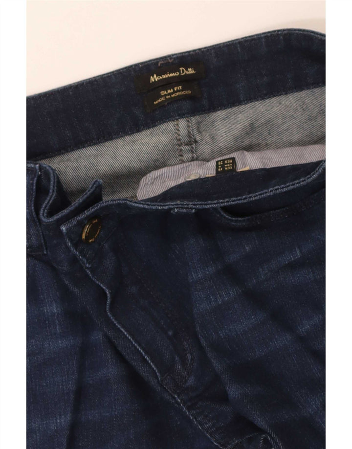 Ženske uske traperice Massimo Dutti EU 38 male W28 L32 tamnoplave