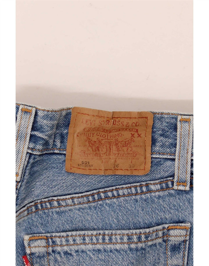 Levi's ženske 501 traper kratke hlače W26 male plave