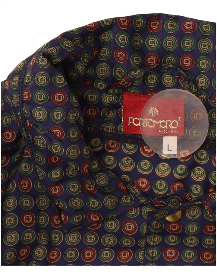 VINTAGE muška velika bomber jakna UK 40 na velike plave točkice