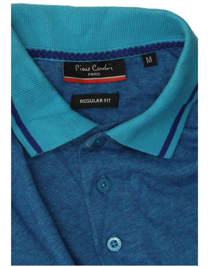 Pierre Cardin muška polo majica standardnog kroja srednje plavi pamuk