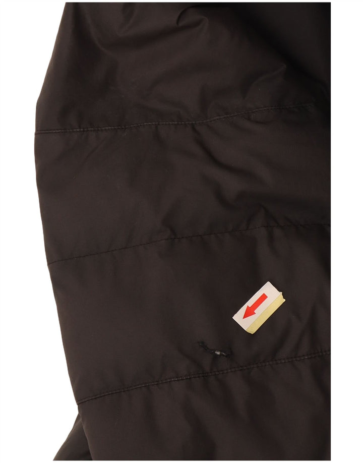 Podstavljena jakna Nike za dječake 13-14 godina XL crna od poliestera