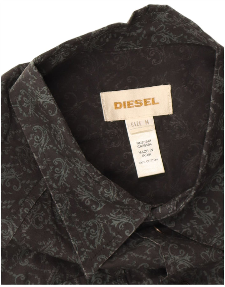 Diesel muška košulja Srednja crna Paisley boja