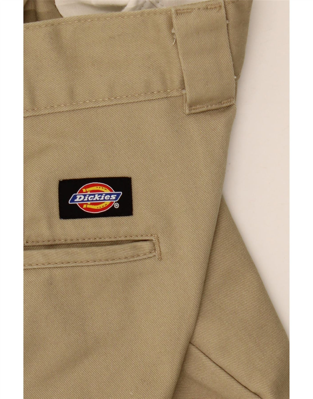 DICKIES Muške uske chino hlače W29 L30 bež poliester