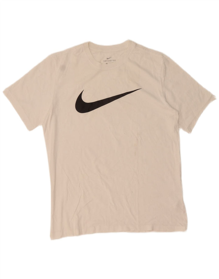 Nike muška majica s grafičkim motivima, srednji bijeli pamuk