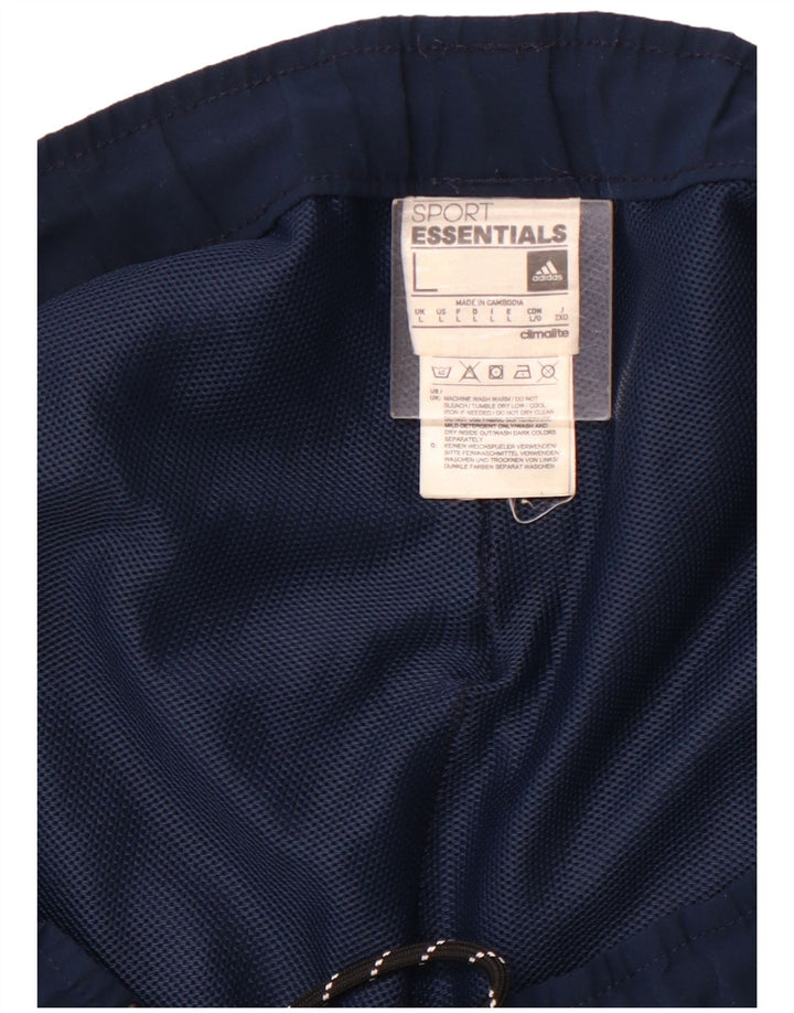 ADIDAS muške Climalite sportske kratke hlače velike tamnoplave poliesterske boje