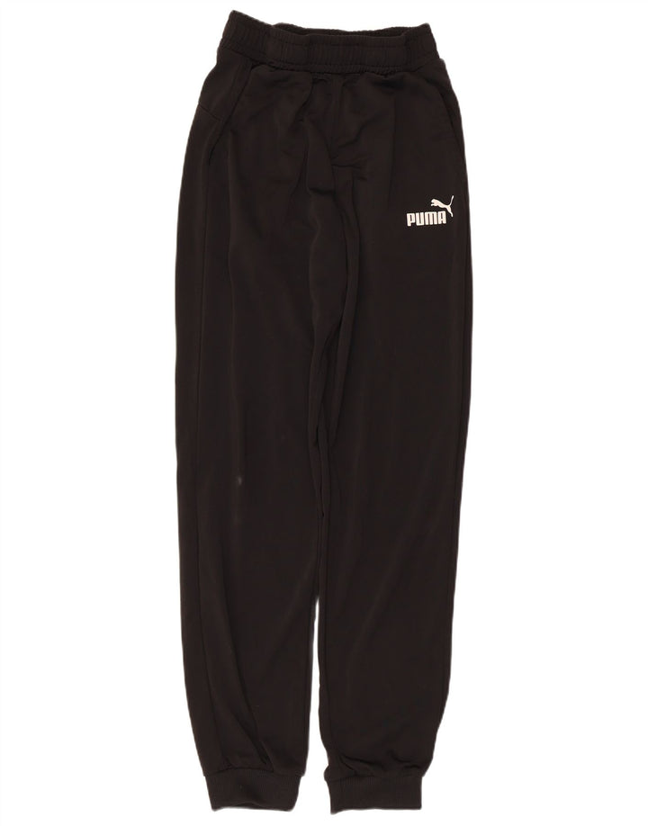 Puma Ženska trenirka Hlače Joggers UK 10 Mali crni poliester