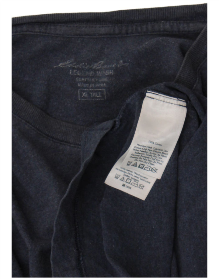 Eddie Bauer muška visoka majica dugih rukava XL tamnoplavi pamuk