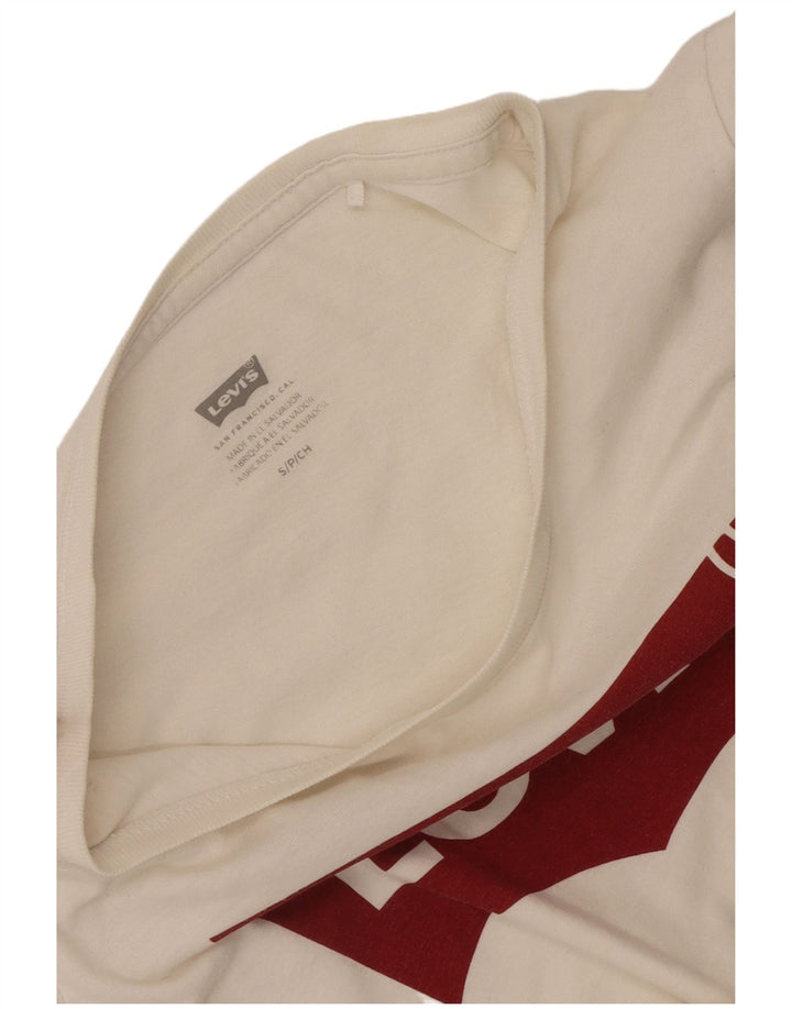 Levi's ženska majica kratkih rukava s grafičkim motivima UK 10 Small White