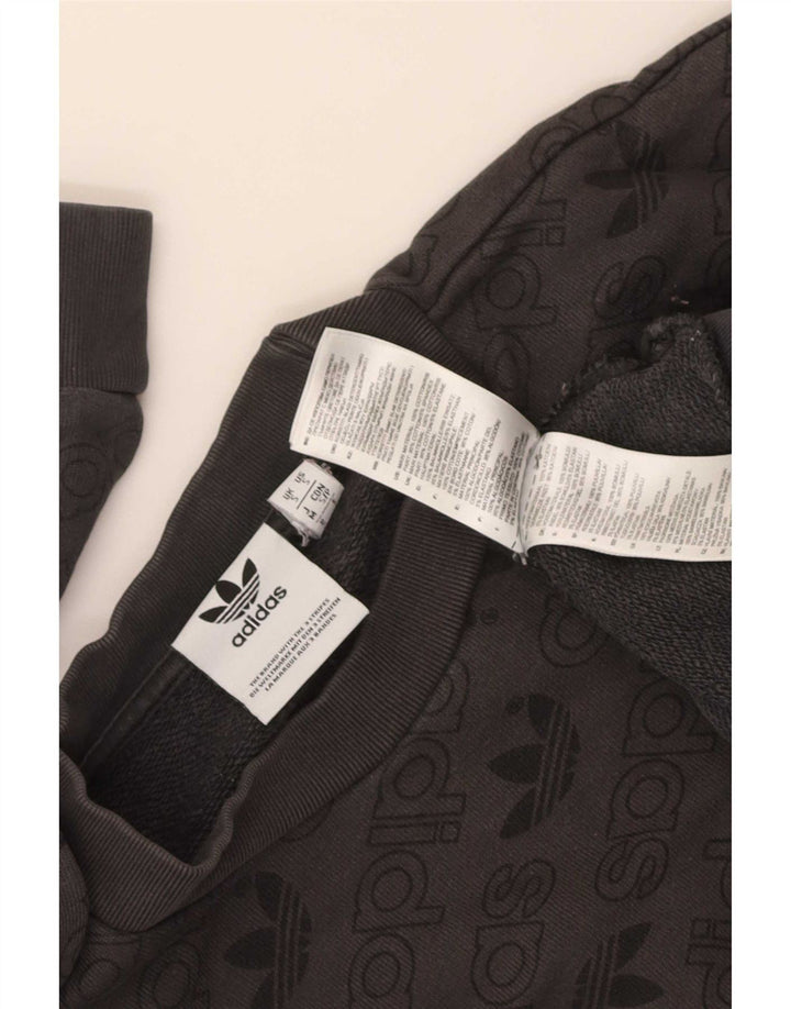 Adidas muška majica s grafičkim motivima, mali sivi pamuk