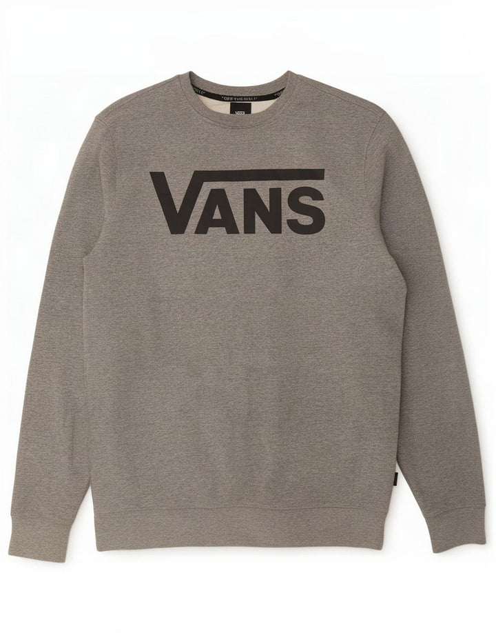 Vans muška majica s grafičkim motivima srednje sivi pamuk