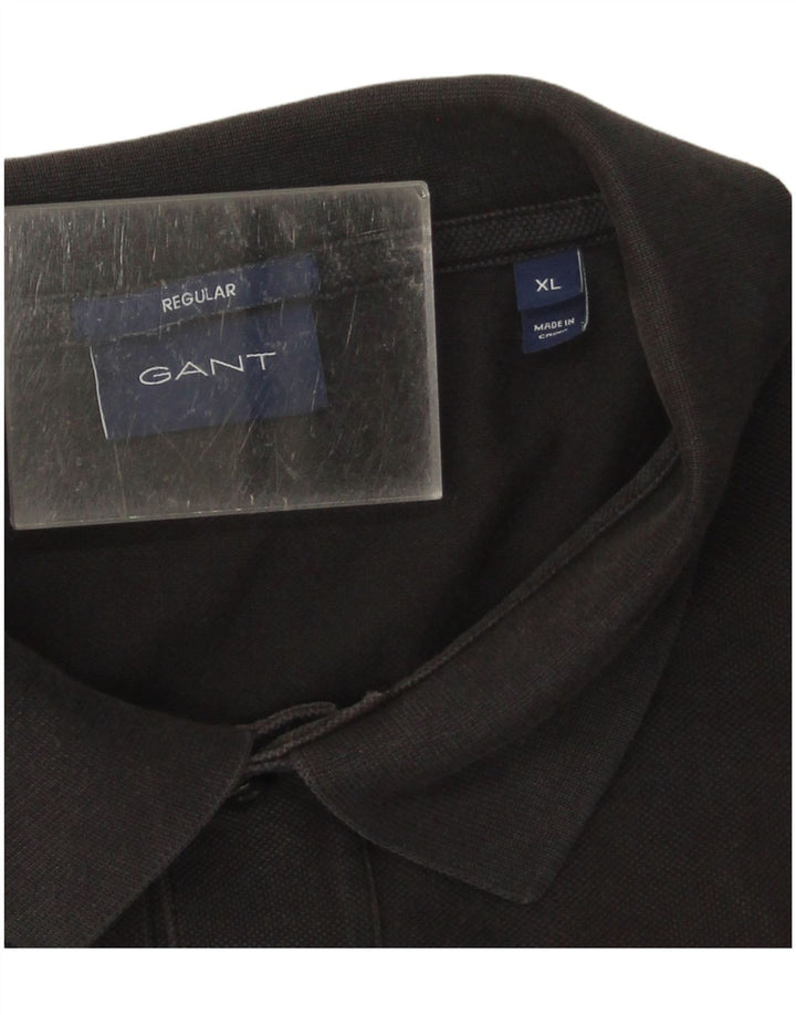 Gant Regular polo majica XL sivi pamuk