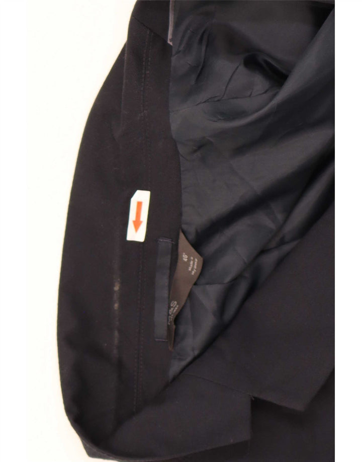 Marks & Spencer muška jakna sa 2 gumba UK 46 3XL tamnoplavi poliester