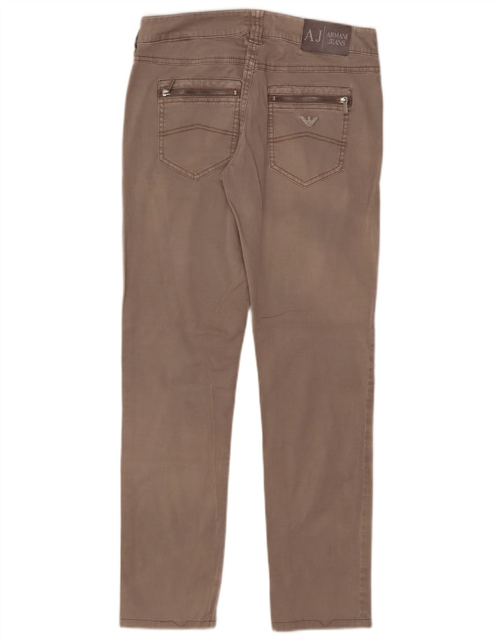 Armani ženske uske ležerne hlače W27 L28 sive