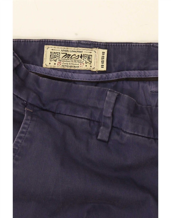 Marlboro Classics muške chino hlače EU 48 srednje W32 L34 tamnoplave