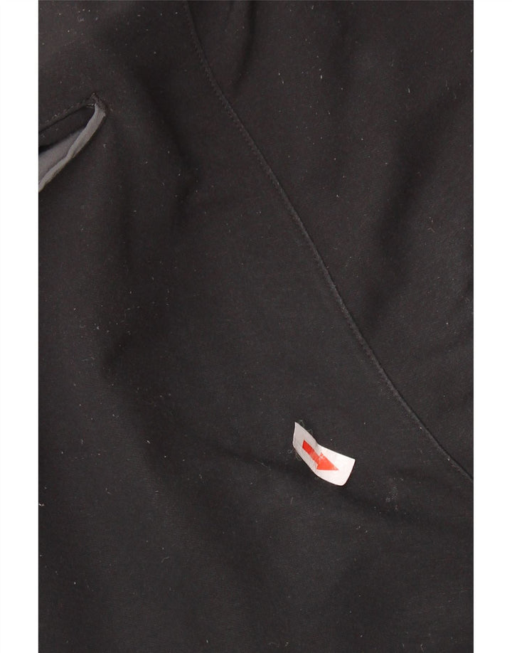 ADIDAS muške ravne chino hlače W30 L32 crni poliester