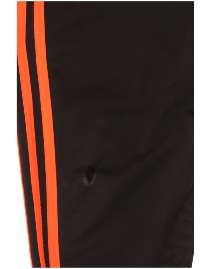 Adidas Hlače za trenirku za dječake 11-12 godina crne poliesterske