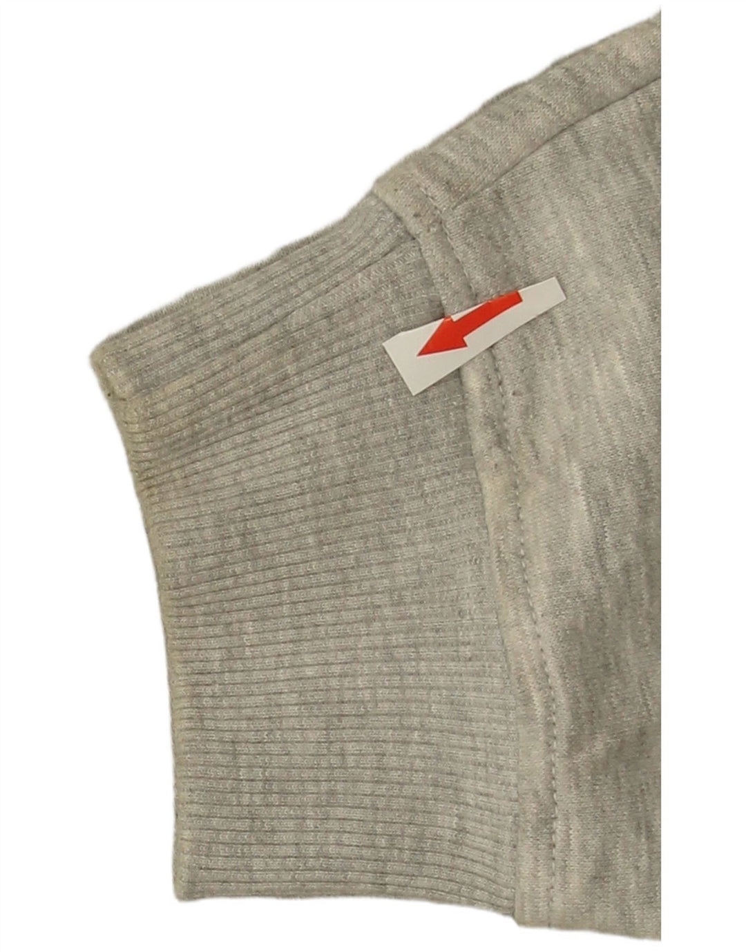 Zara ženski kratki džemper prekomjerne majice UK 10 Small Grey Flected