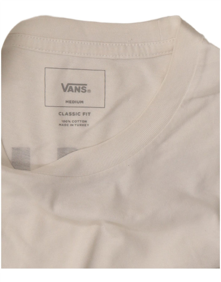 VANS Muška majica kratkih rukava klasičnog kroja srednje bijelog pamuka