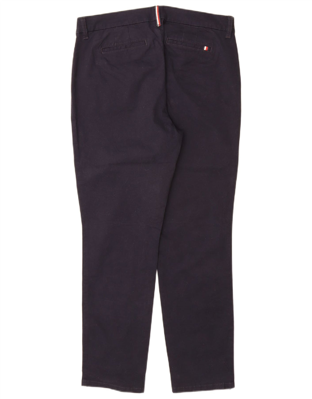 TOMMY HILFIGER Ženske uske chino hlače US 10 Large W32 L29 tamnoplave