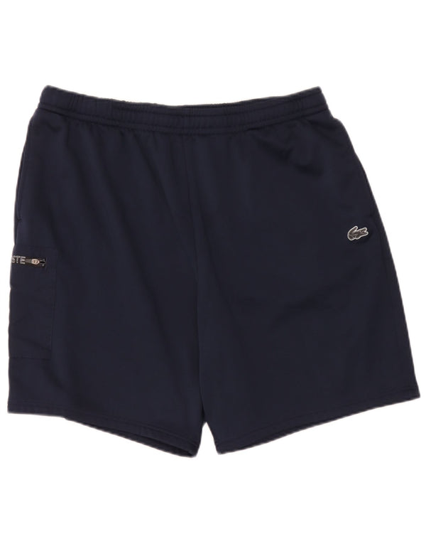 Lacoste muške sportske kratke hlače Regular Fit Veličina 7 2XL tamnoplavi poliester