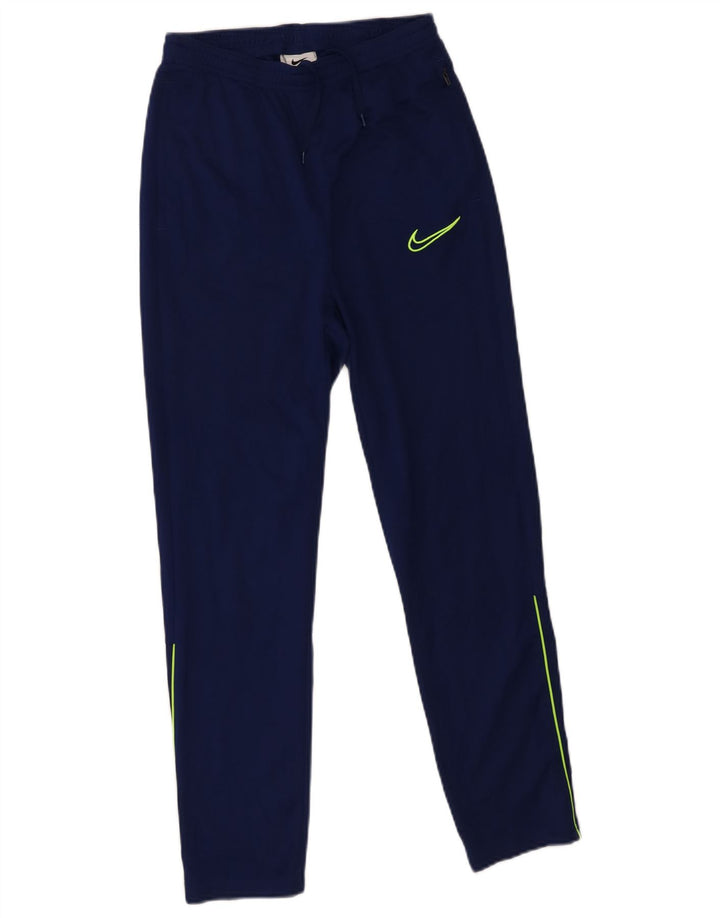 NIKE Boys Dri Fit Hlače za trenirku 13-14 godina XL plavi poliester