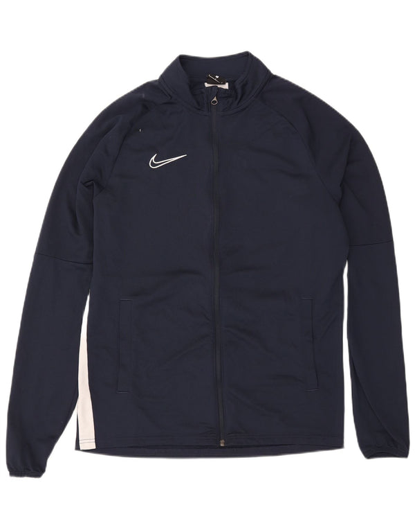 Nike Dri Fit trenirka velika jakna tamnoplave boje