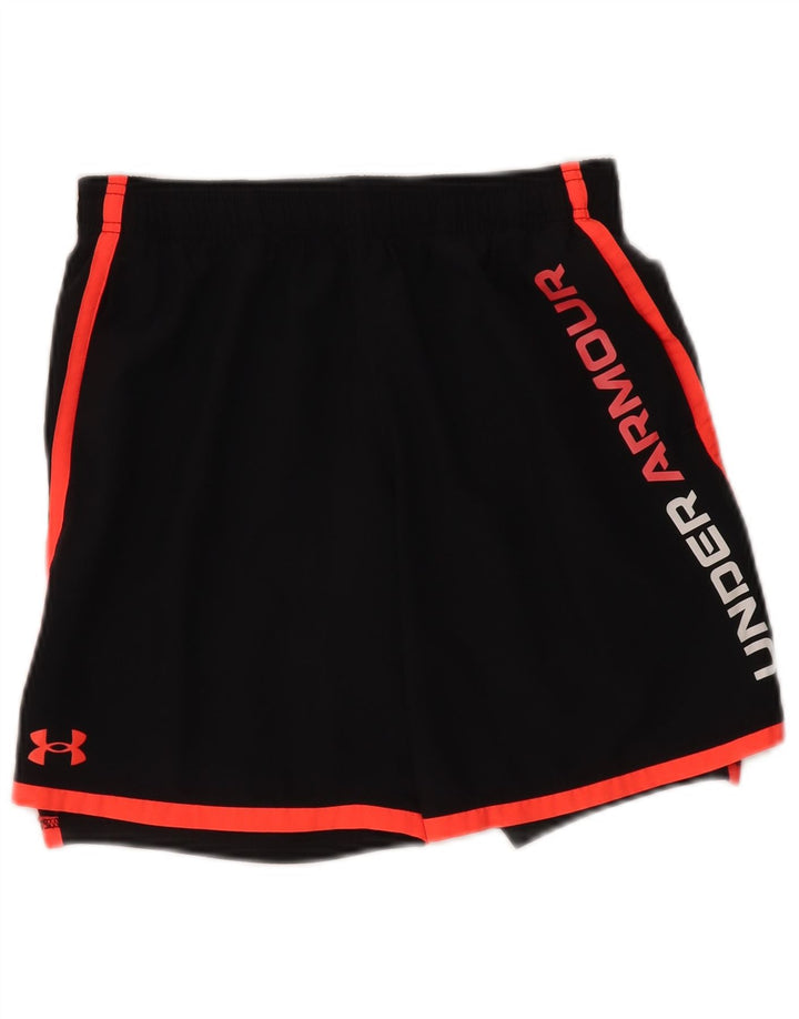 Under Armour Boys Graphic Sport Shorts 11-12 Years Veliki crni poliester