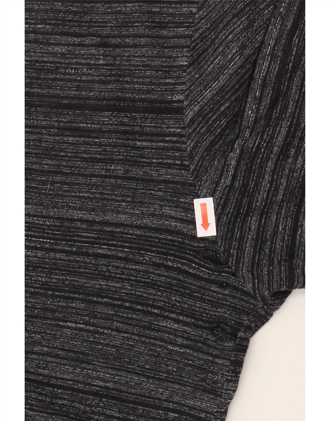 CHAMPION Mens Graphic T-Shirt Top Medium Grey Striped Vintage Champion and Second-Hand Champion from Messina Hembry 
