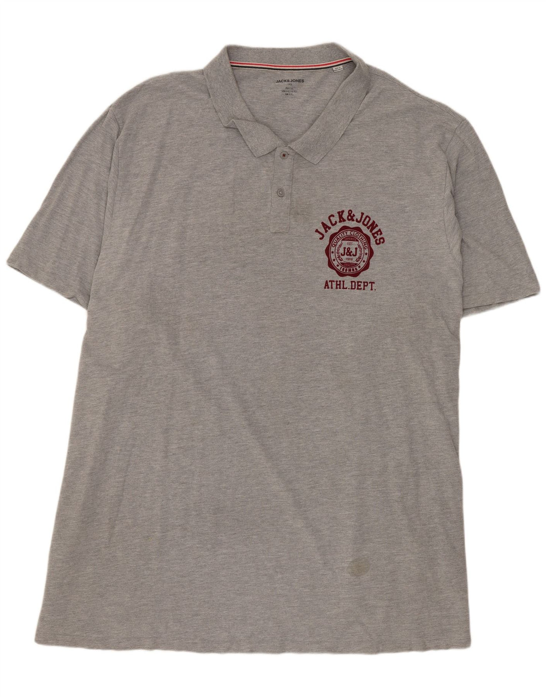 Jack & Jones muška polo majica 6XL sivi pamuk