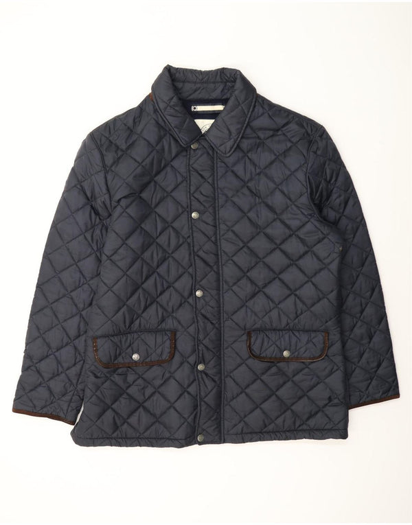 Crew Clothing Muška prošivena jakna UK 44 2XL tamnoplavi najlon