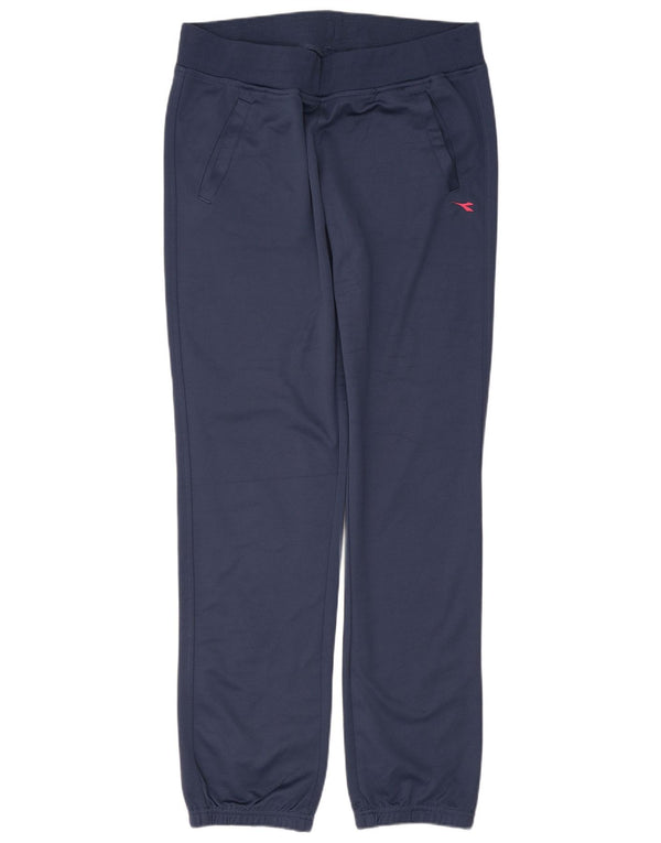 Diadora Ženske trenirke Hlače Joggers UK 14 Veliki tamnoplavi poliester