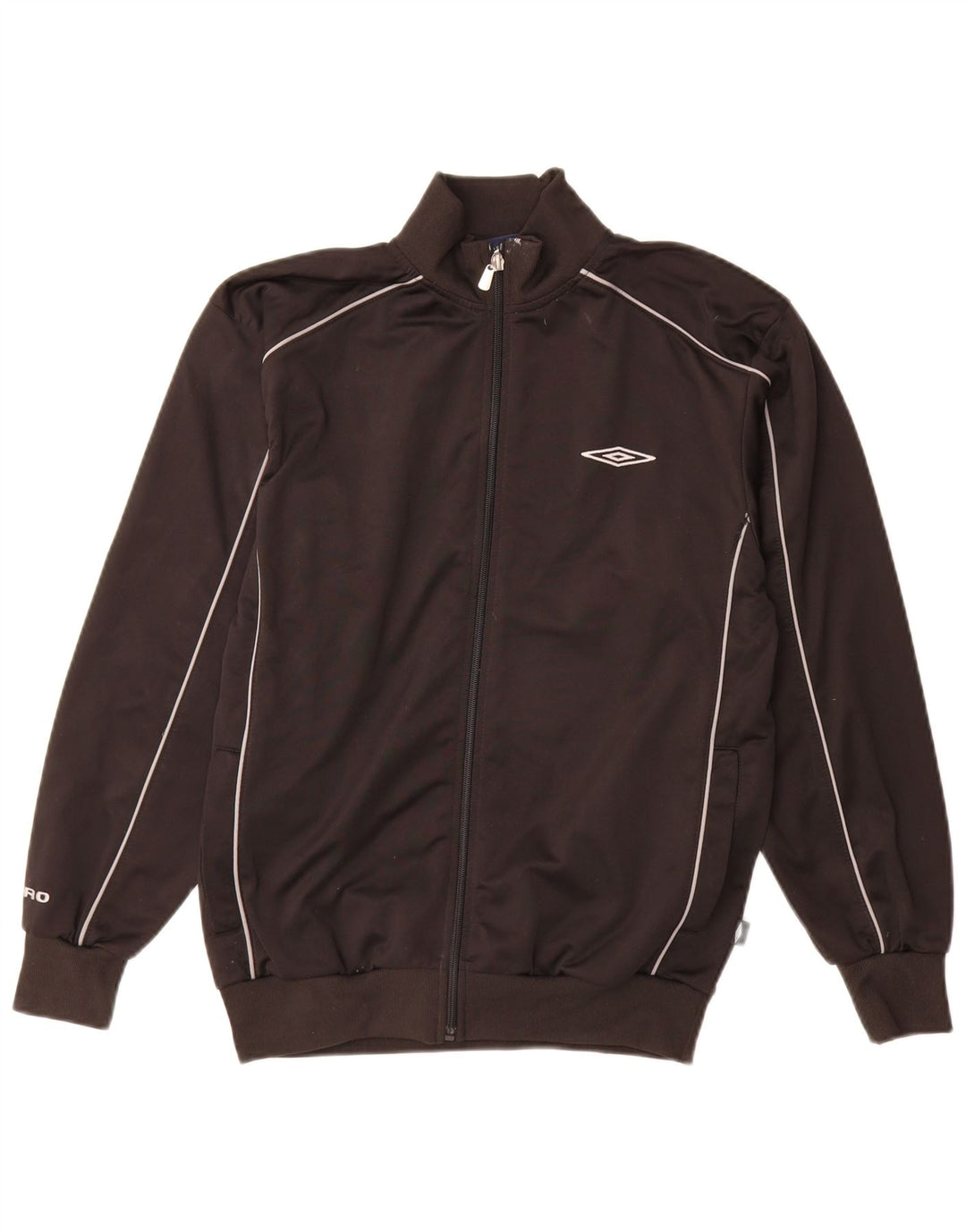 Gornja jakna od trenirke UMBRO za dječake 12-13 godina XL crni poliester