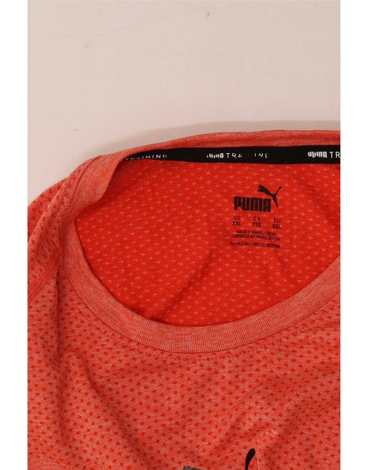 Puma muška majica kratkih rukava 2XL s crvenim flekama