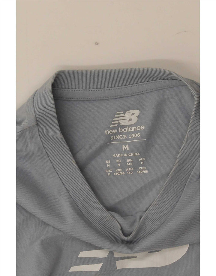 New Balance majica s grafičkim motivima za dječake 9-10 godina srednje plava
