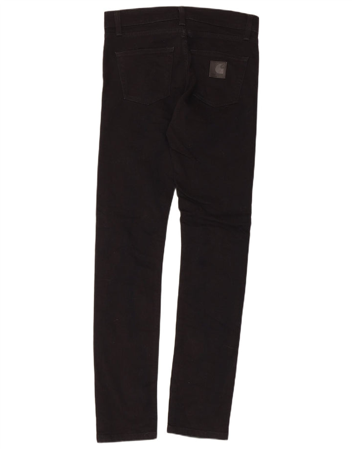 CARHARTT Ženske uske traperice W28 L32 crni pamuk