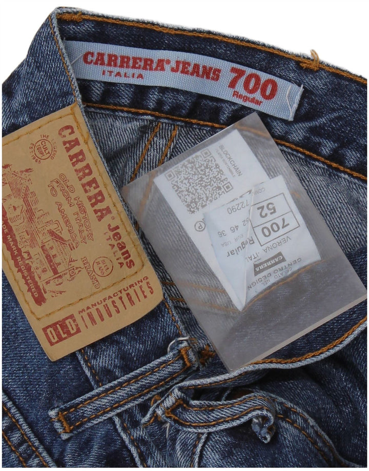 CARRERA Mens 700 Straight Jeans W36 L33 Plavi pamuk