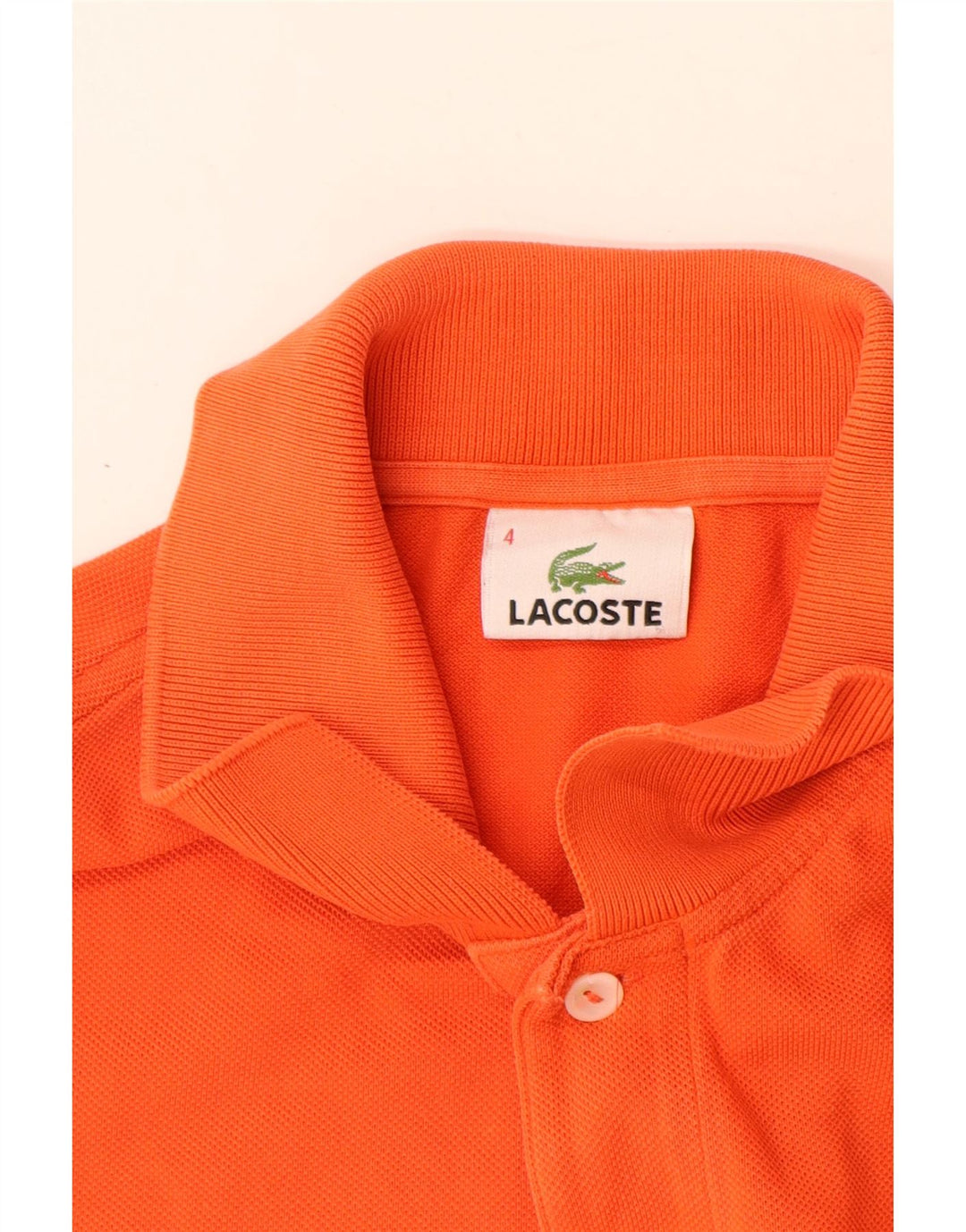 Lacoste muška polo majica veličine 4 srednje narančasta pamuk
