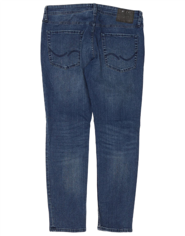 Jack & Jones Muške uske traperice W36 L32 Plavi pamuk