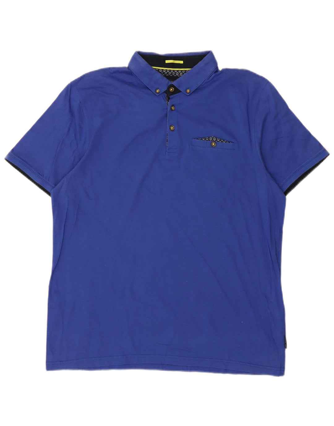 TED BAKER Muška polo majica veličina 5 XL plavi pamuk