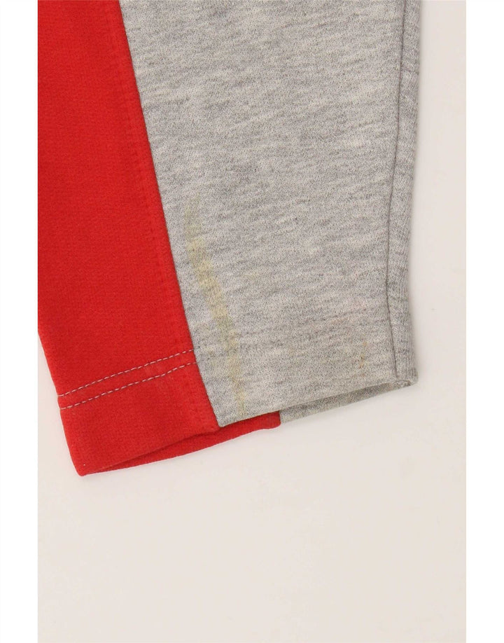 Stefanel Boys Graphic Sweatshirt Džemper 10-11 Years Grey Colourblock