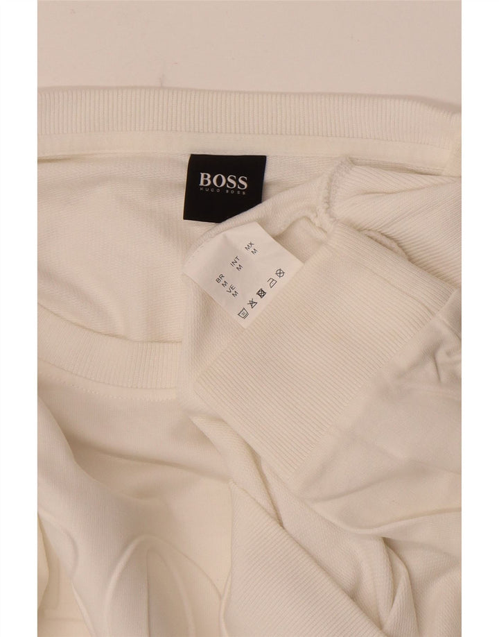 Hugo Boss muška trenirka s grafičkim motivima, srednji bijeli pamuk