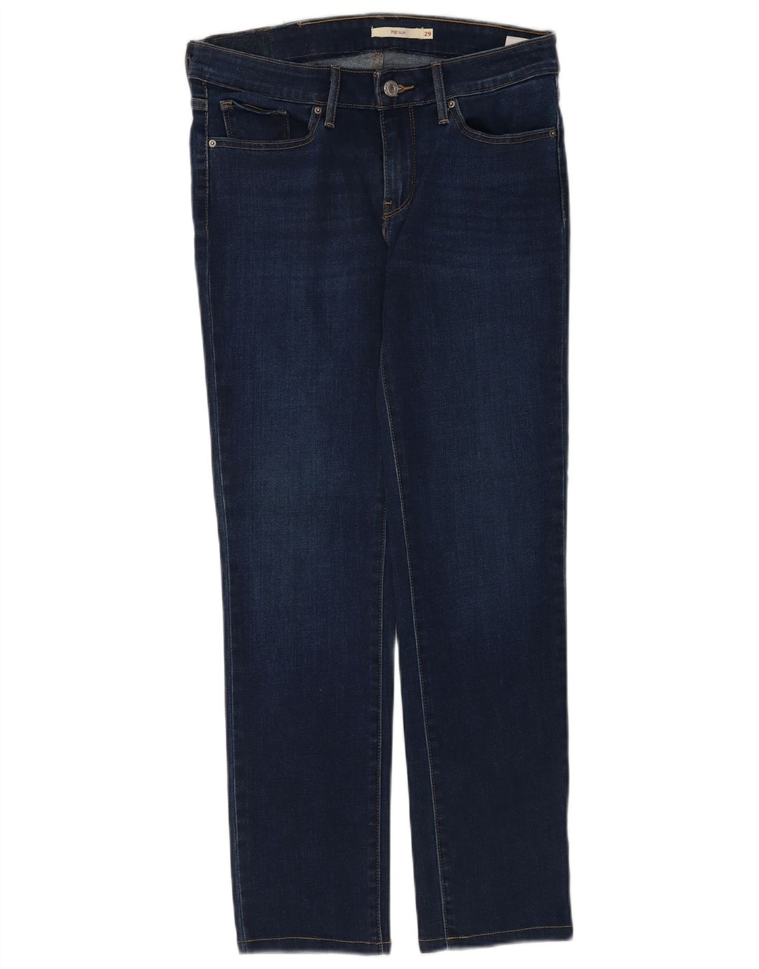 Levi's ženske 712 uske traperice W29 L28 plavi pamuk