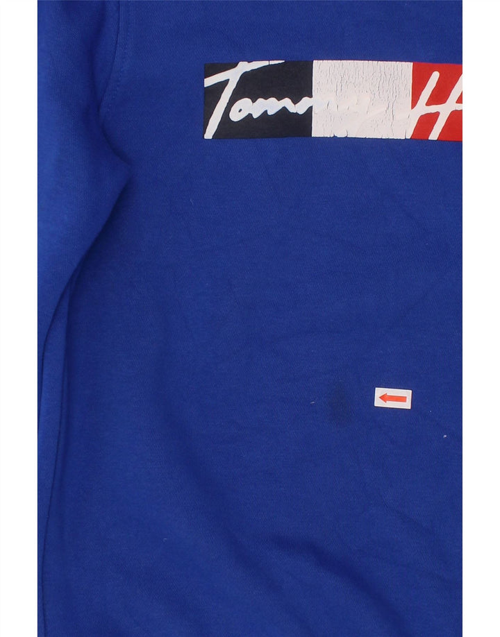 TOMMY HILFIGER Džemper s trenirkom s motivima za dječake 8-9 godina, srednje plavi pamuk