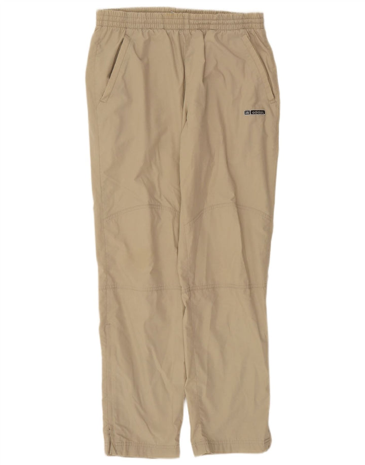 Adidas muške trenirke Hlače male kaki poliester