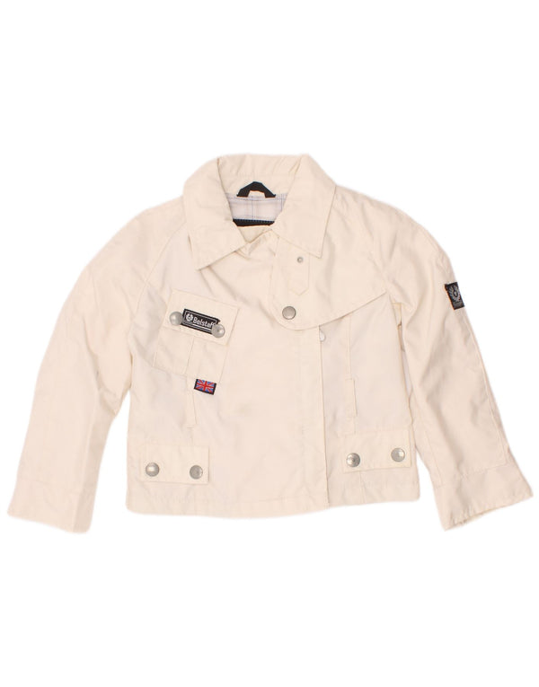 Belstaff Bomber jakna za djevojčice 18-24 mjeseca od bijelog najlona