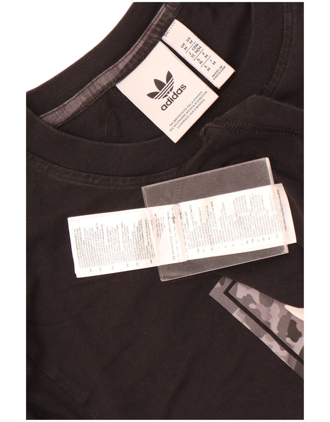 Adidas muška majica kratkih rukava srednje veličine, crni pamuk